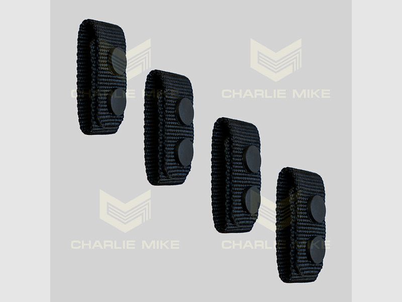CHARLIE MIKE Gürtelhalter BELTKEEPER, 4-er-Set, schwarz 4-er Set, Bild 1 von 3