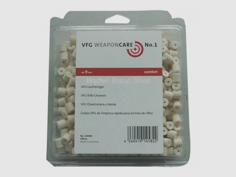 VFG running cleaner, No. 114096, 9 mm / .357