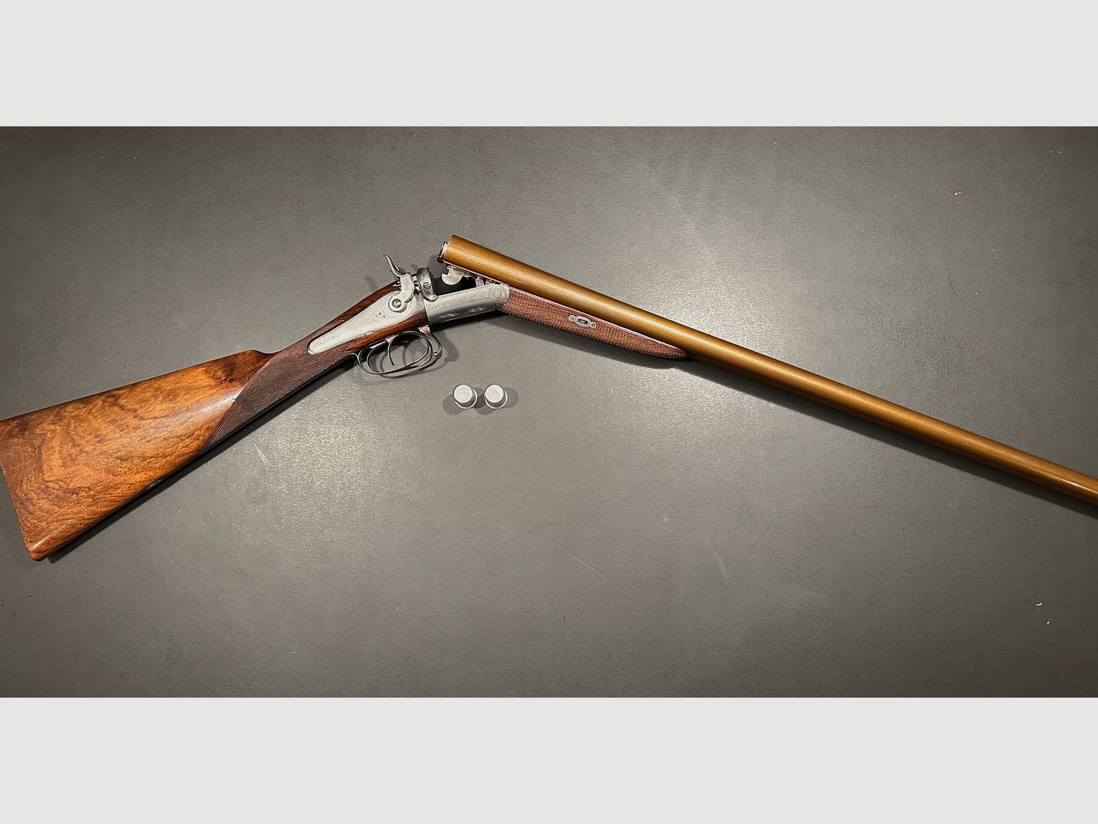Purdey & Son double-barrel shotgun 12/65 - historical hunting weapon
