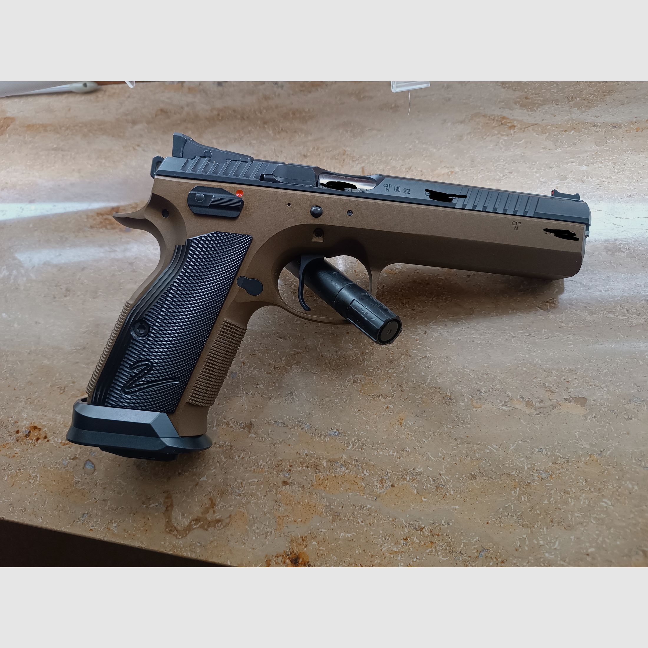 CZ Ts2 Deep Bronze 9mm
