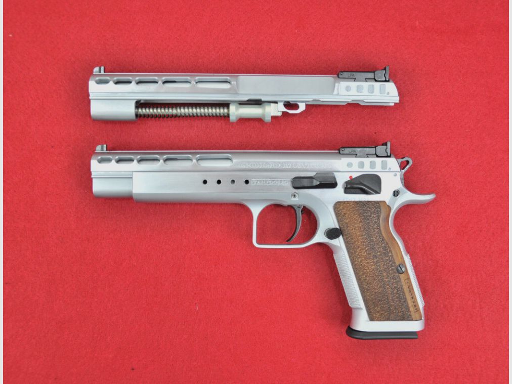 Tanfoglio T97L Gold Match Combo 6" .45 Auto z WS 9mm Luger, zdjęcie 4 z 5