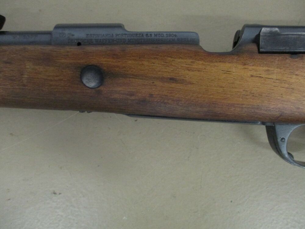 Repeating rifle DWM 1904 for Portugal - former single shot - with hunting stock 1904
