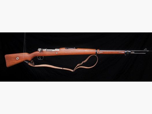 DWM Berlin Mauser 98 DEKO Mod 1908 Brasilien mit nummerngleichen Bajonett