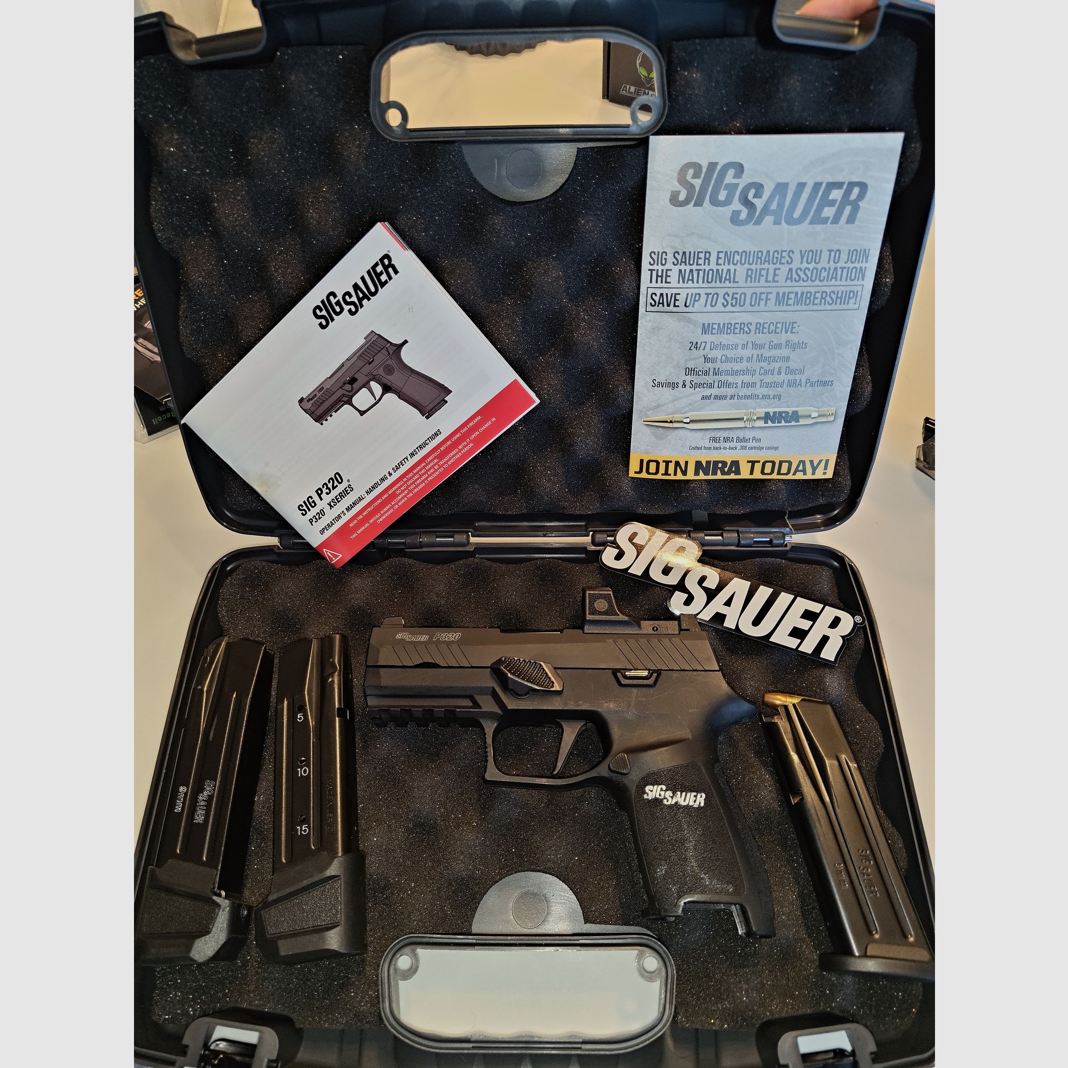 SIG SAUER P320 RX COMPACT 9mmLuger mit ROMEO 0 ProX