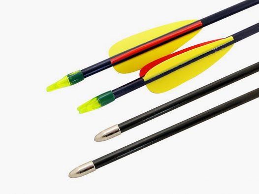 Very long fiberglass arrow, 835 mm