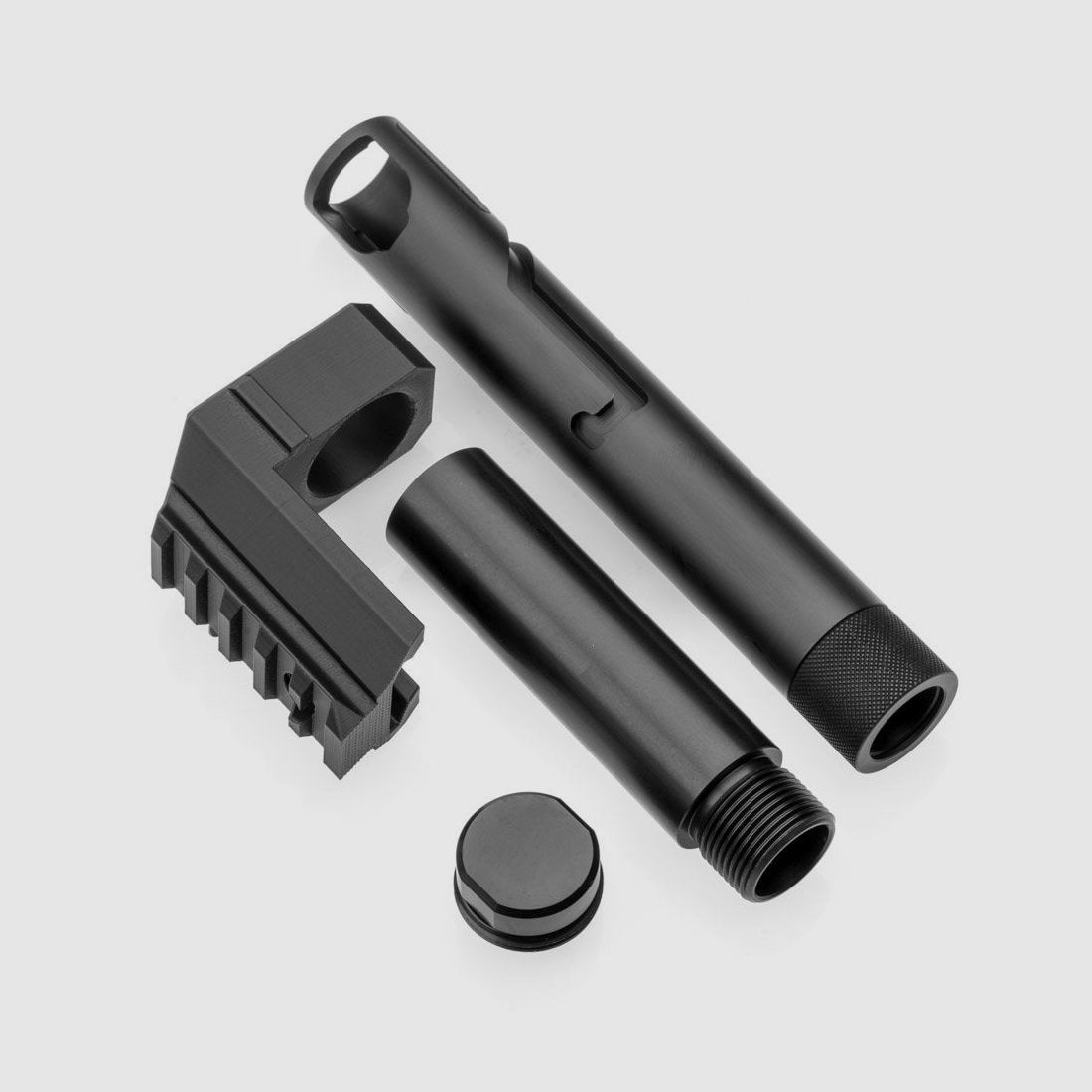 BUNDLE - ALU TUNING BARREL + Sniper Extension + Short Cover + Expansion Cap 50% | Co² KIT | FSC XP | 60J+