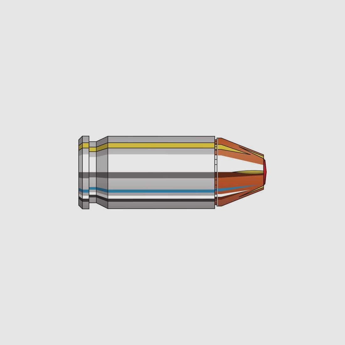 Hornady 45 Auto +P Flex Lock 220 gr. 20 Schuss