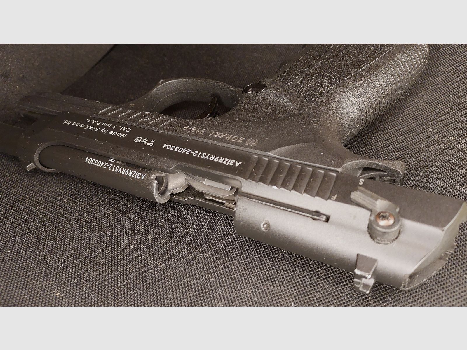 Zoraki 918-P TR-2024 9mm P.A.K. brüniert (PTB 1072) neuwertig Z 918 neuwertig