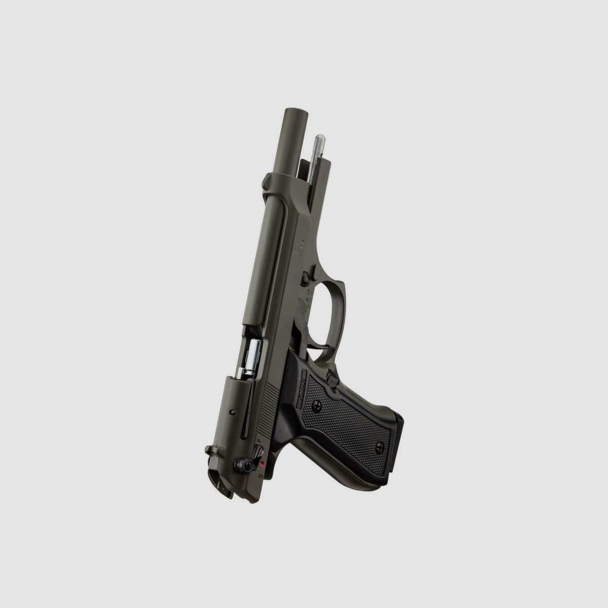 Pistolet 9 mm à blanc Chiappa 92 Green - CHIAPPA PISTOLET 92 AUTO 9MM BL GREEN / MD451, image 4 sur 7