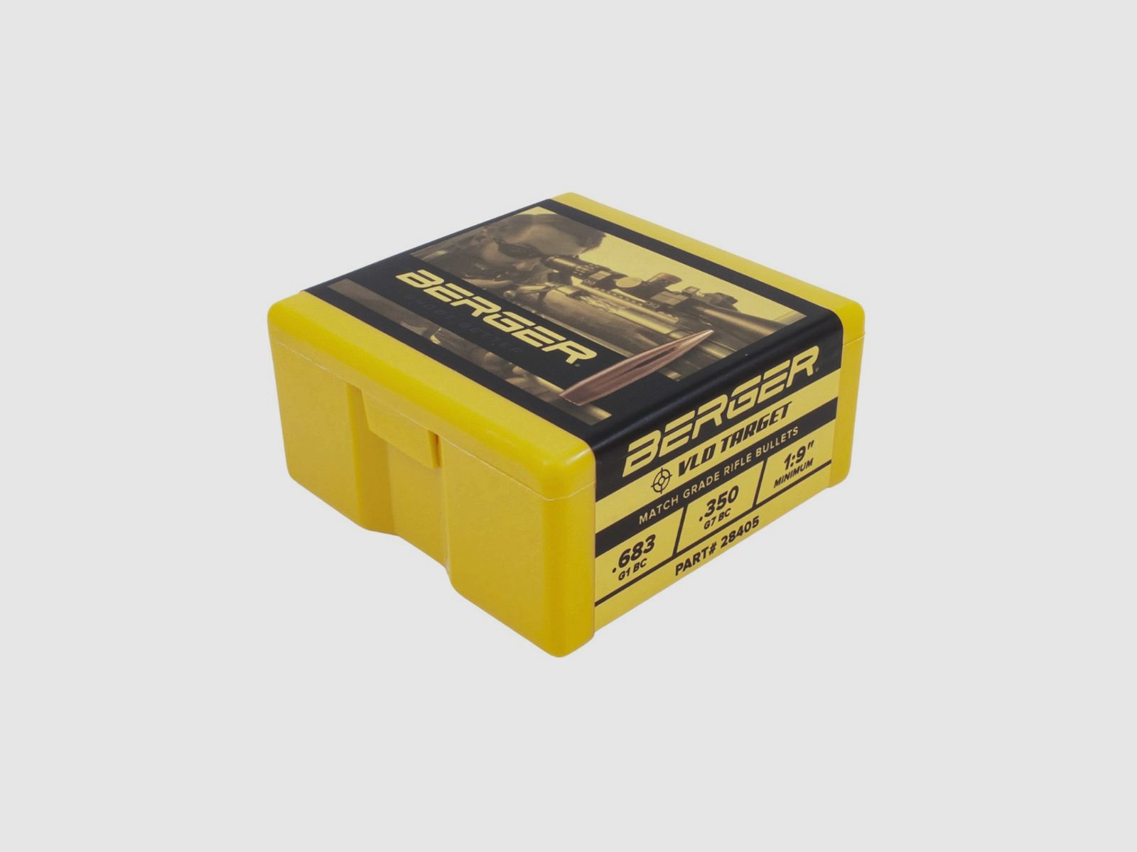 Berger – balas 7mm VLD TARGET 180gr n.º 28405 (100 unidades), imagen 2 de 4