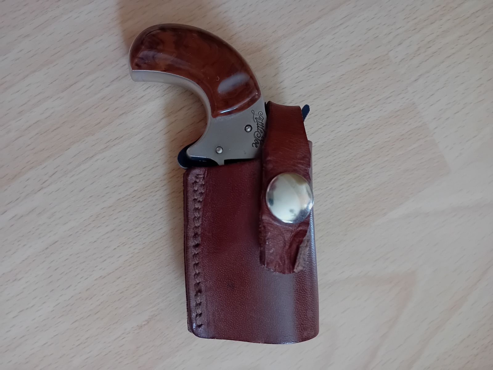 Schreckschuss-Revolver Röhm Little Joe in .22mm knall, vernickelt, Versand frei