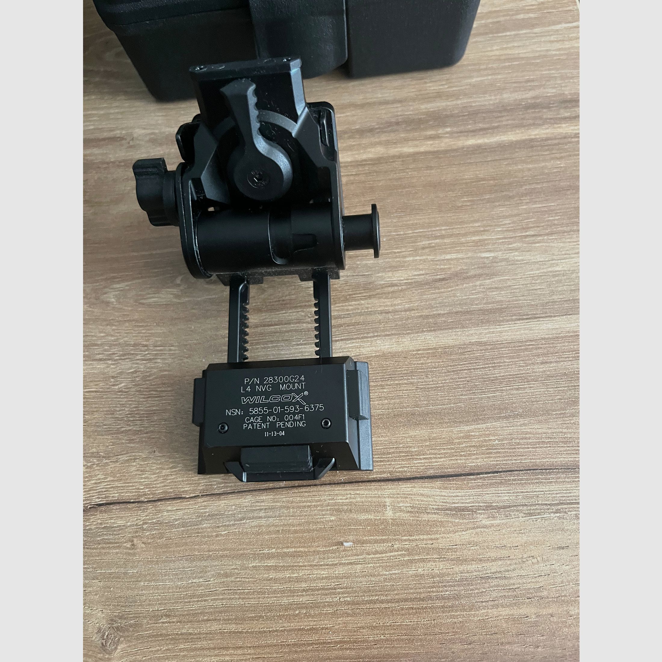 Original Wilcox G24 Mount with Wilcox SkeetIR Bridge Arm complete with original invoice