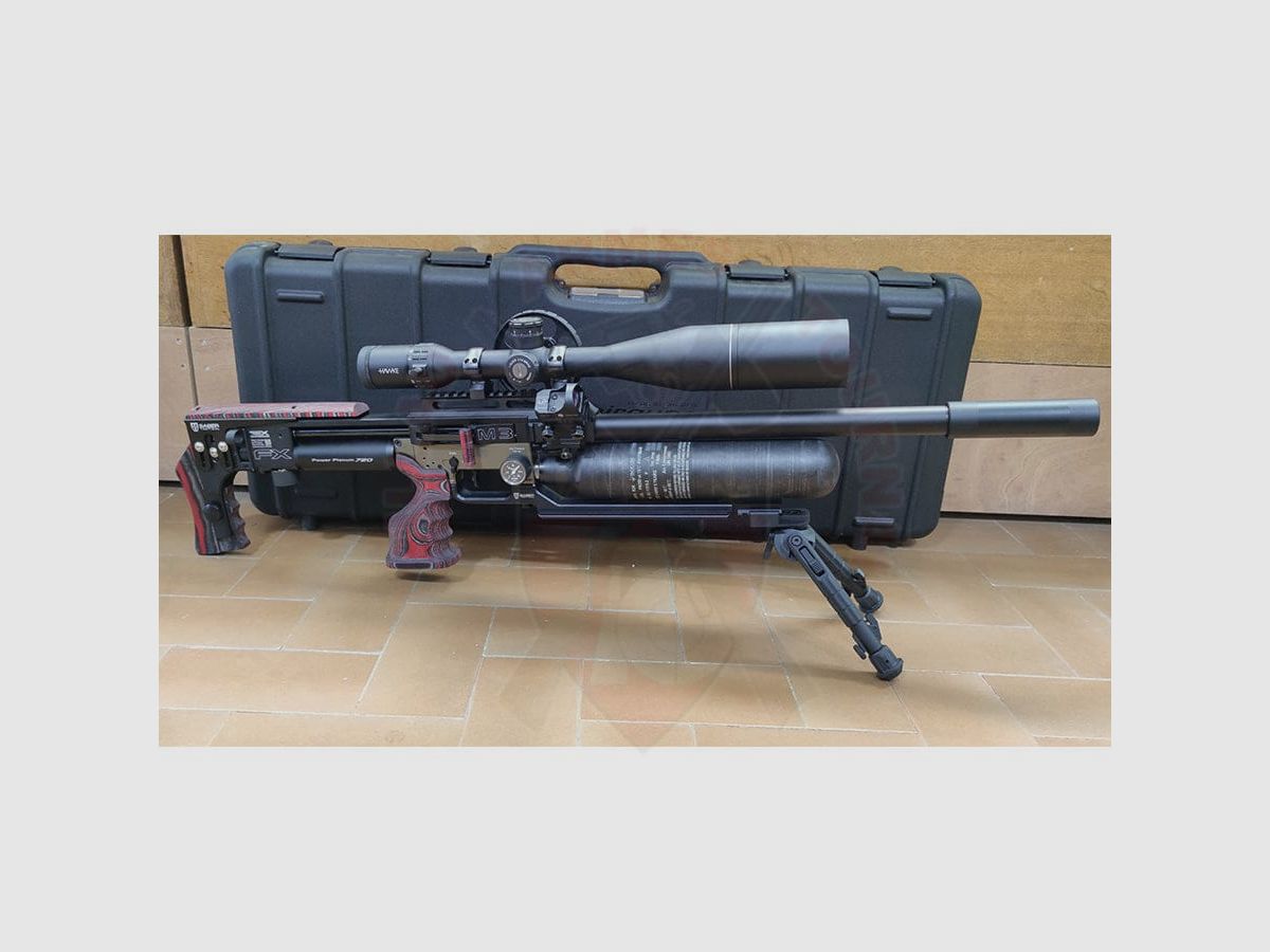 Full Custom FX, Huma Air, Saber Tactical auf FX Impact M3 Sniper Bronze 7.62, Bild 1 von 5