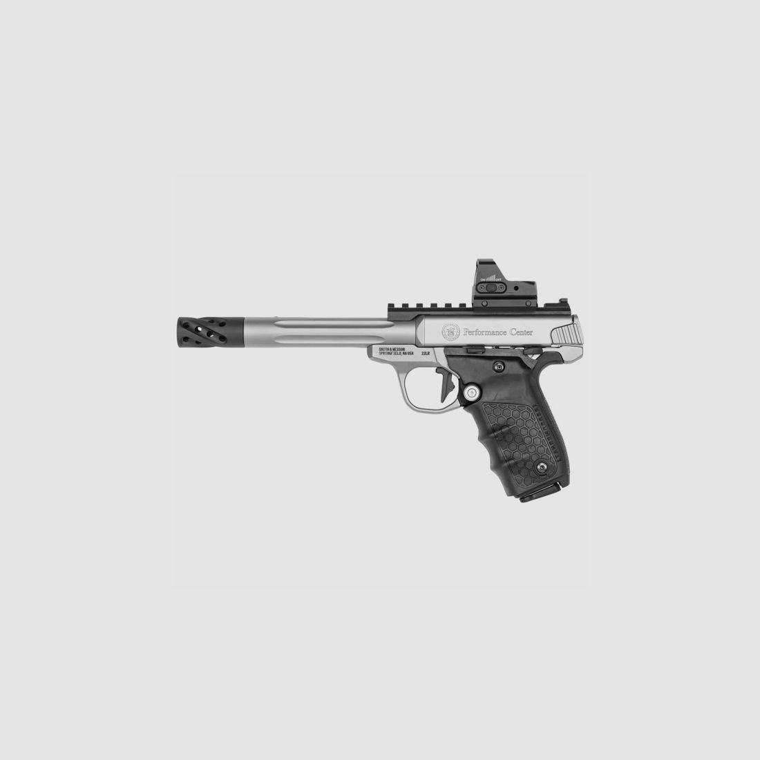 Smith & Wesson Pistol SW22 Victory Target Model 6′ Fluted .22Lr. c/CT Red Dot 6MOA, immagine 2 di 2