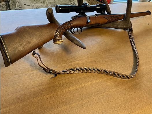 STEYR DAIMLER PUCH rifle Cal. 5.6 x 57, with ZF 1.5-6 x 42, very good condition!