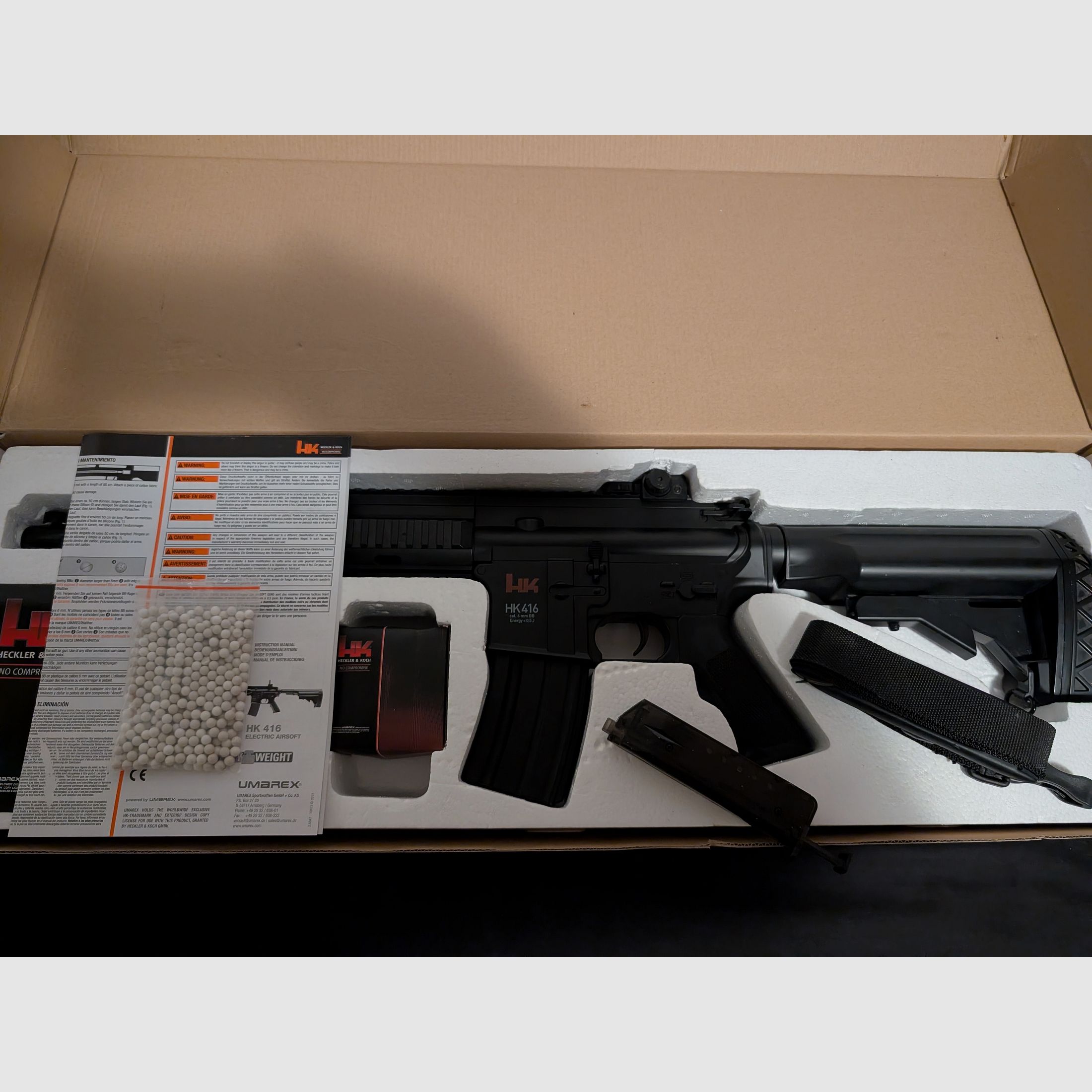 Heckler & Koch 416C (Zonder accu) 0,5J