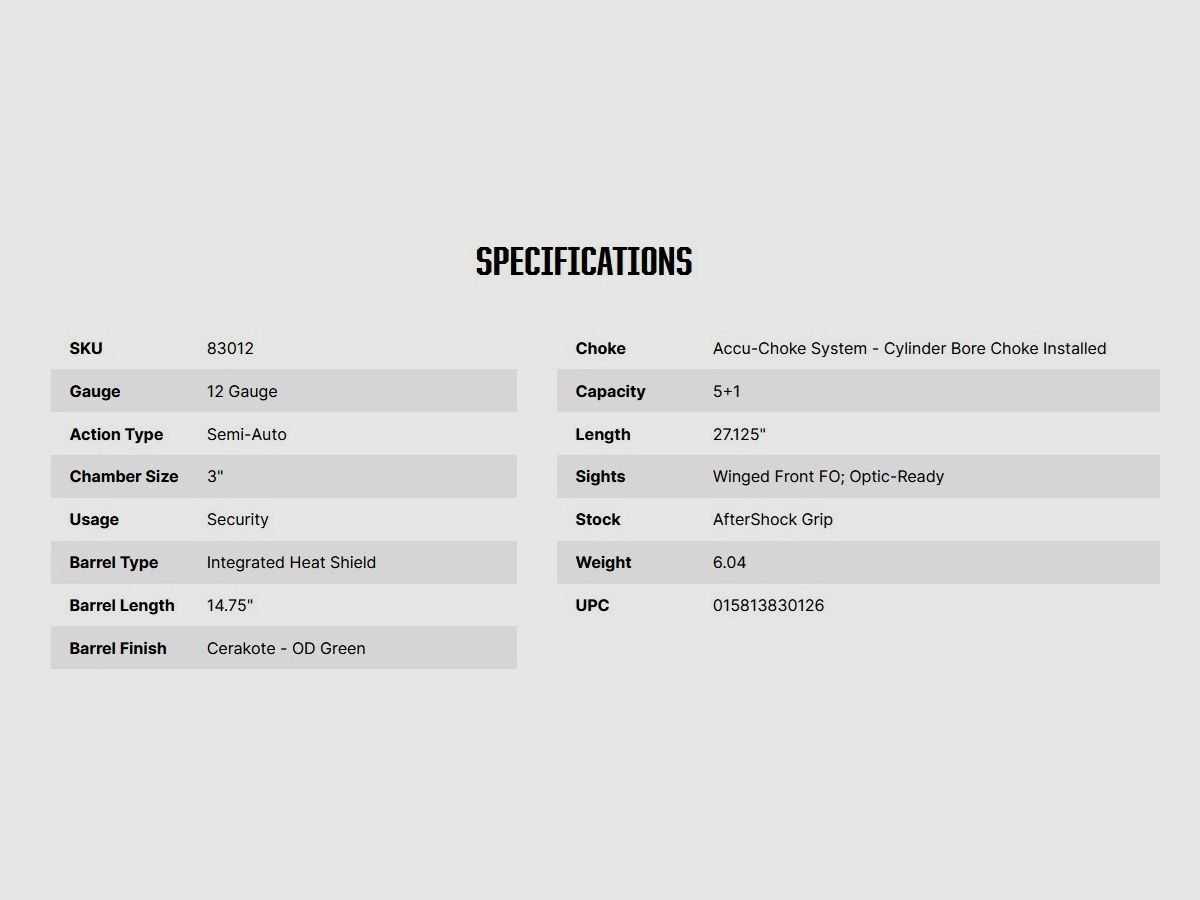990 Aftershock SPX 14.75" Optic Ready ODG, image 2 sur 2
