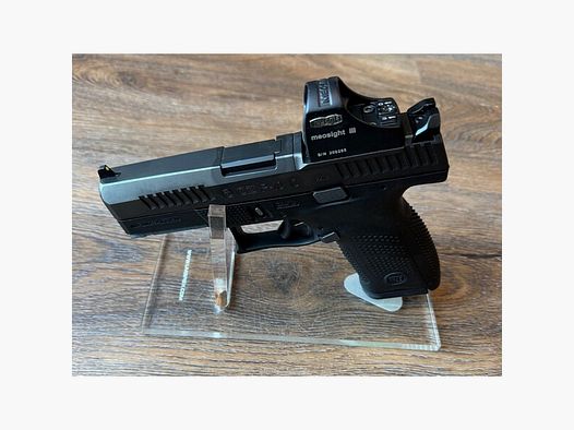halbautomatische Pistole CZ P-10 C OR mit LP Meopta meosight III