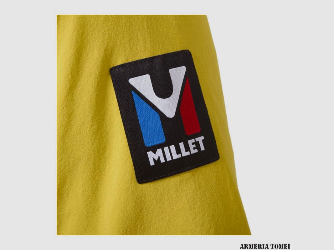 JACKET – MILLET – TRILOGY CORDURA HOODIE M 9044 BLACK/MUSTARD, image 6 of 7