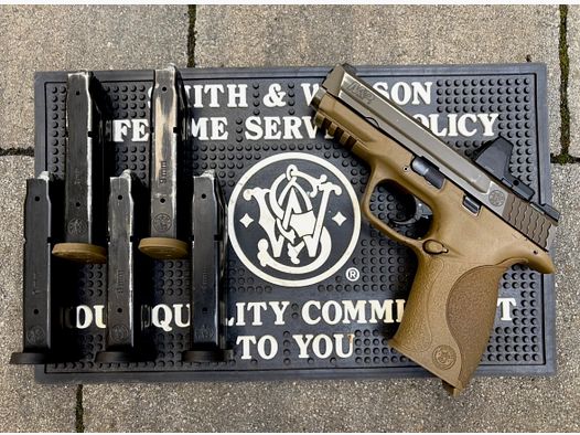S&W Modell M&P9 VTAC -Trijicon RMR-