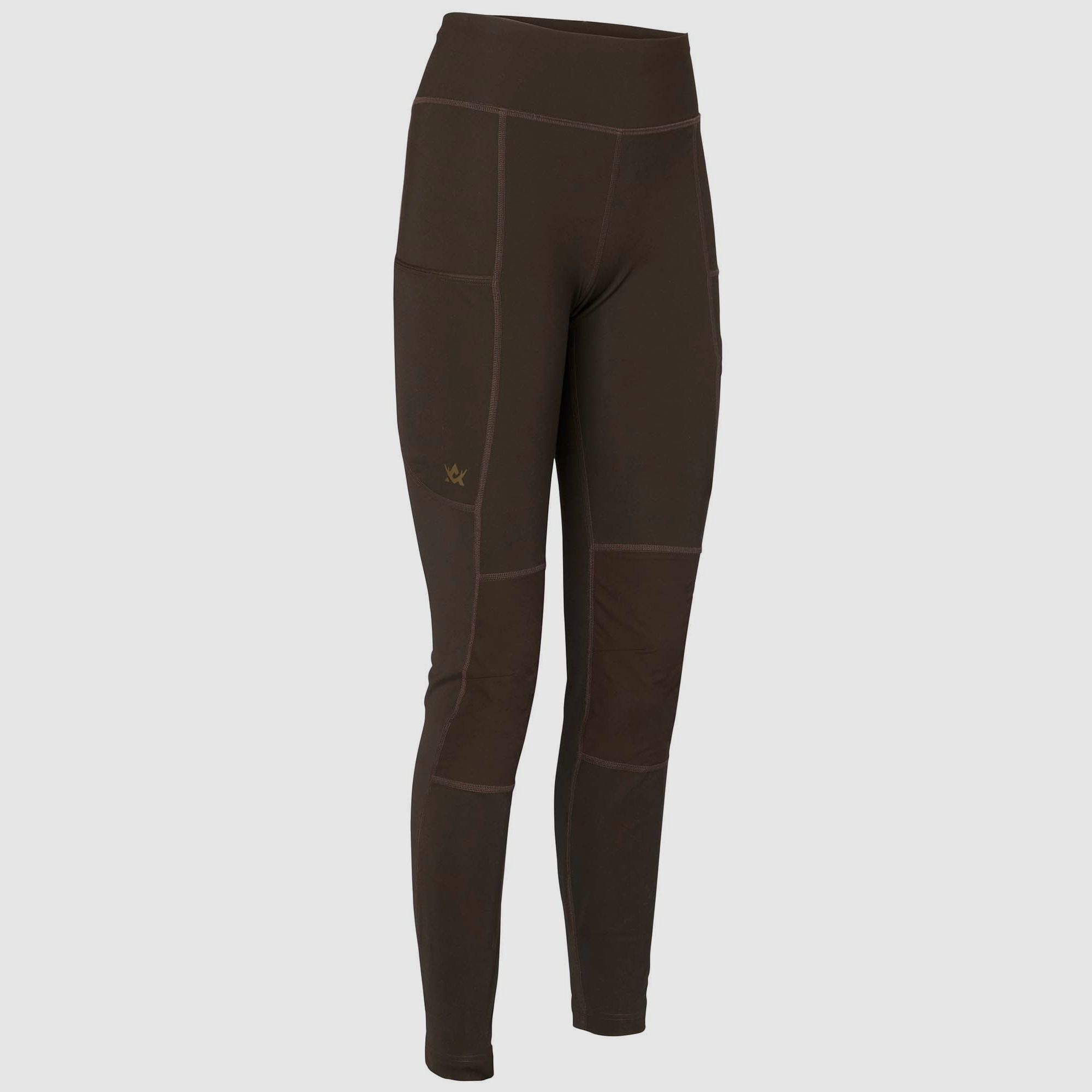 Alaska 1795 Active Hunter Tights Women Solid Brown S