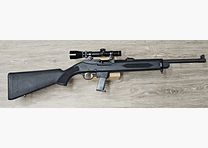 Carabina semiautomatica Ruger PC9 Police Carbine 9mm Luger incl. Leupold Vari-X II 1-4x20 reticolo a croce (primo proprietario, anno di fabbricazione 1997)