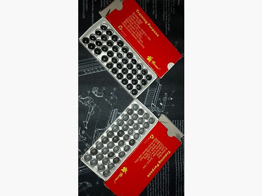 Umarex shd-8+ma 40 Rubberballs + 40 Polyballs für RAM 1r mit Hülsen 