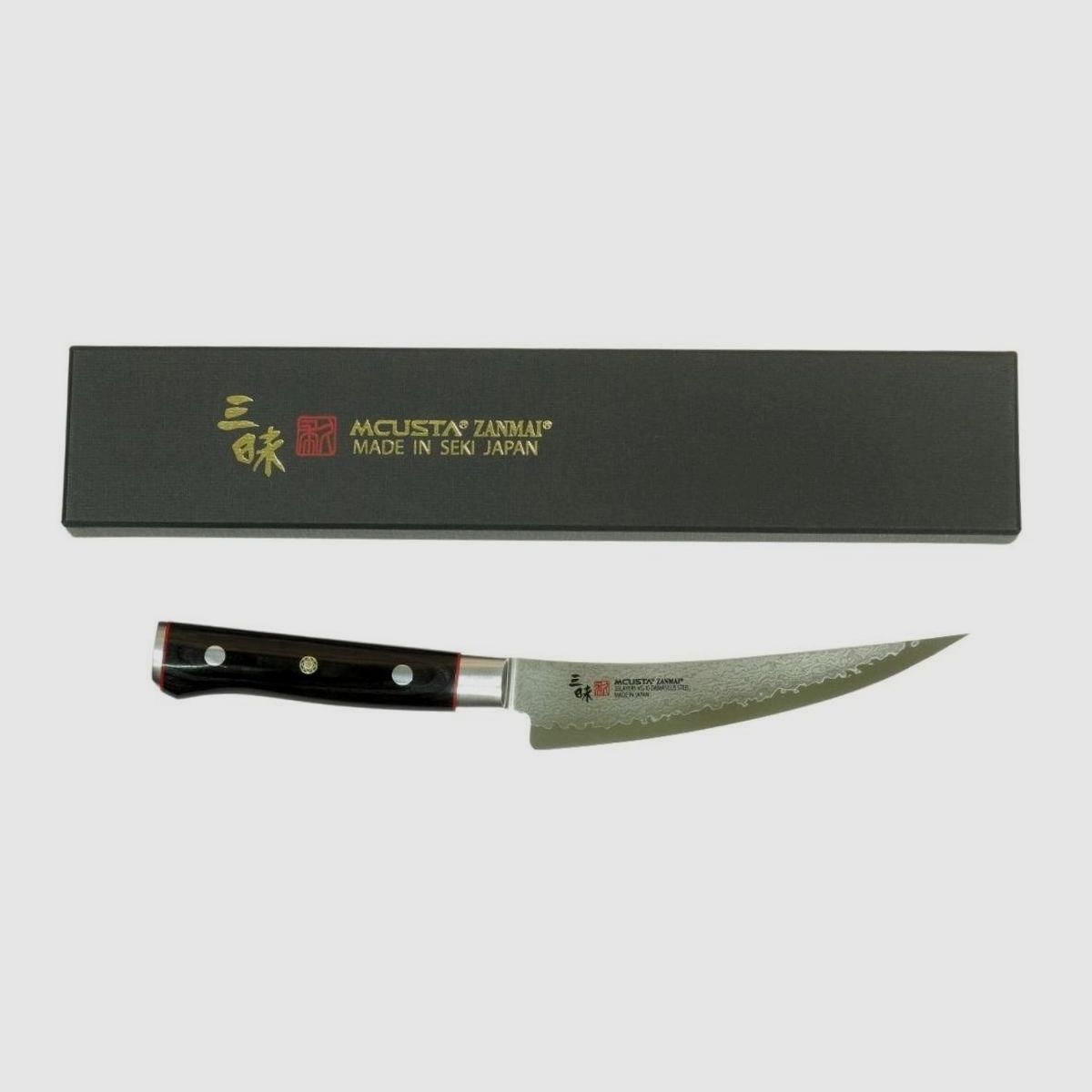 Mcusta Zanmai Classic Pro Zebra Boning Ausbeinmesser 165mm HFZ-8009D, Bild 10 von 14