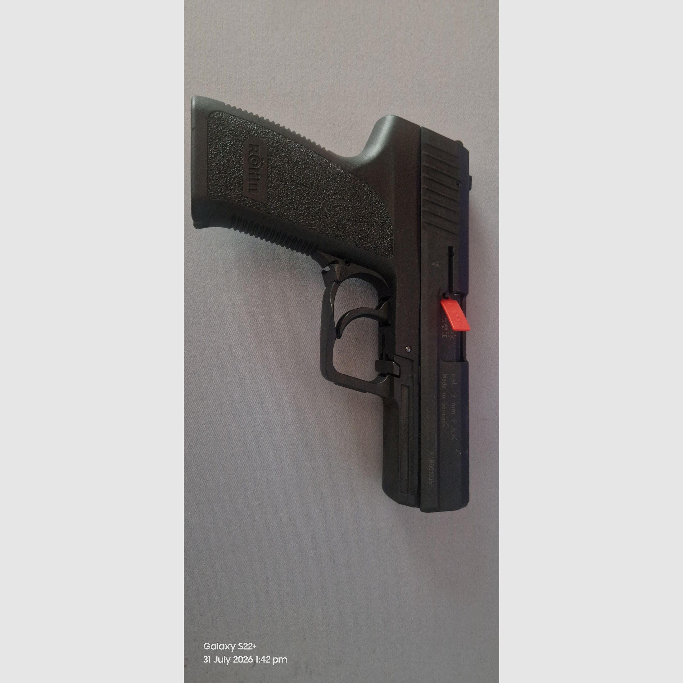 Röhm RG 96 + accessories and a universal 360° holster