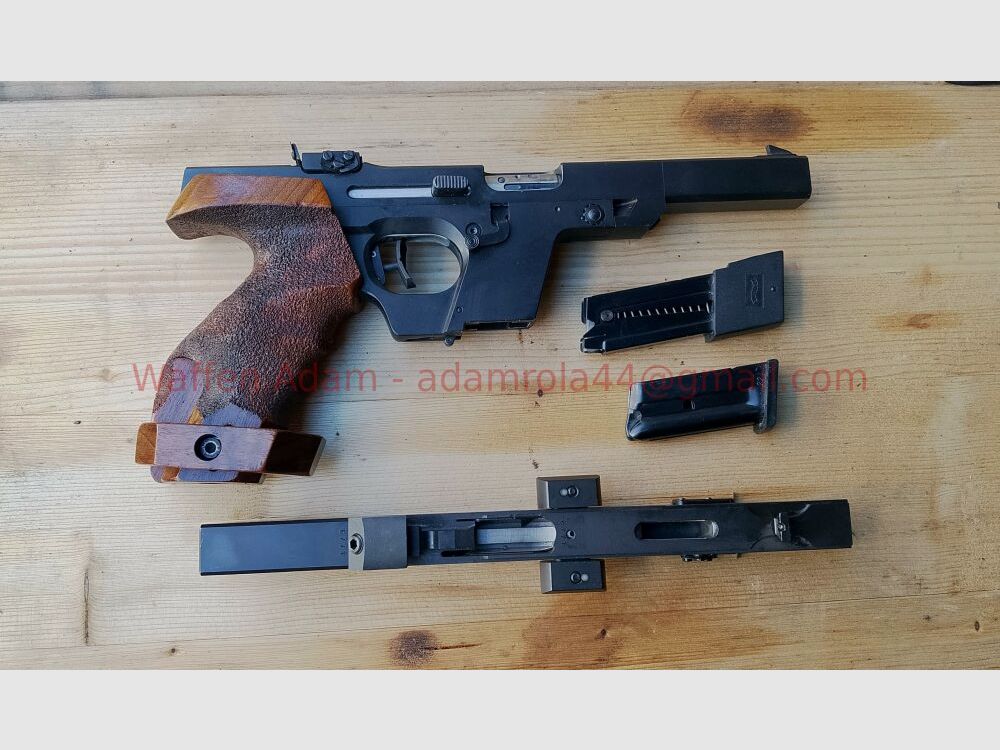 Carl Walther '100 años de Walther' GSP Pistola Deportiva .32S&W y .22lr
