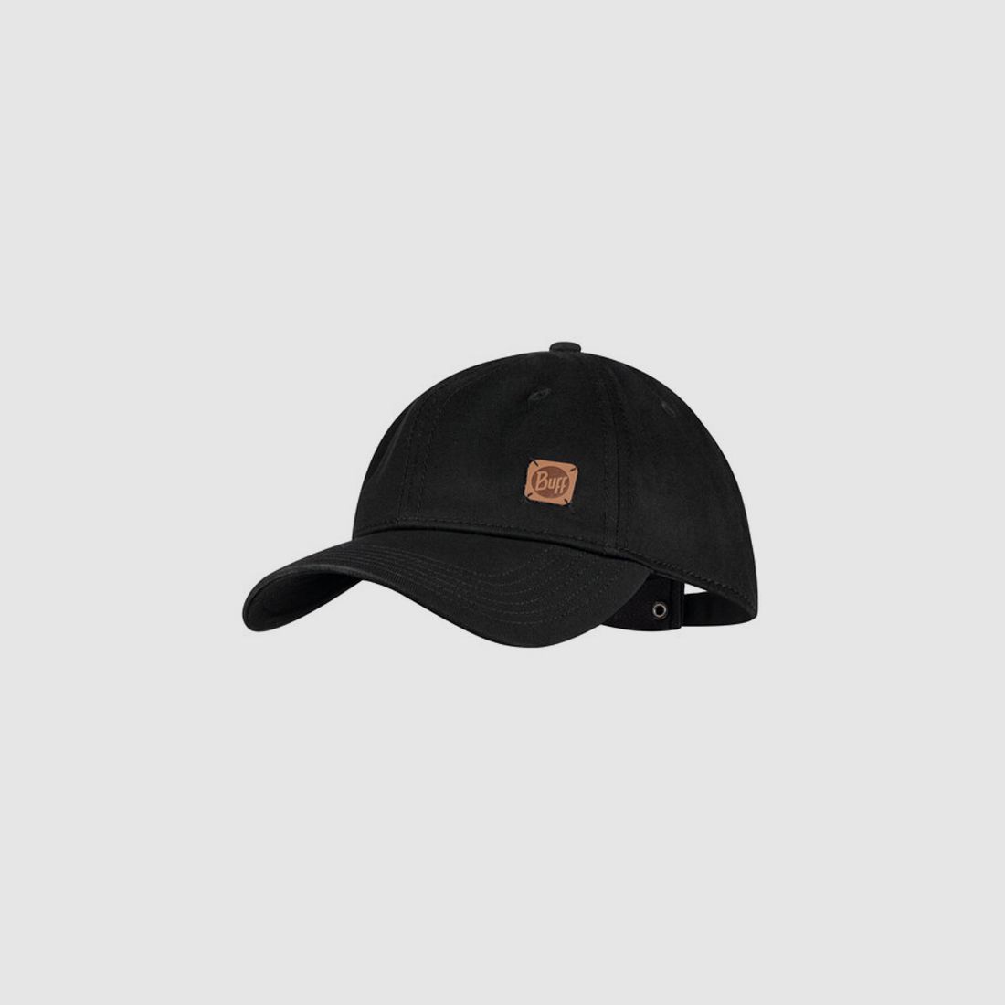 Buff baseball cap Solid Black, black, one size