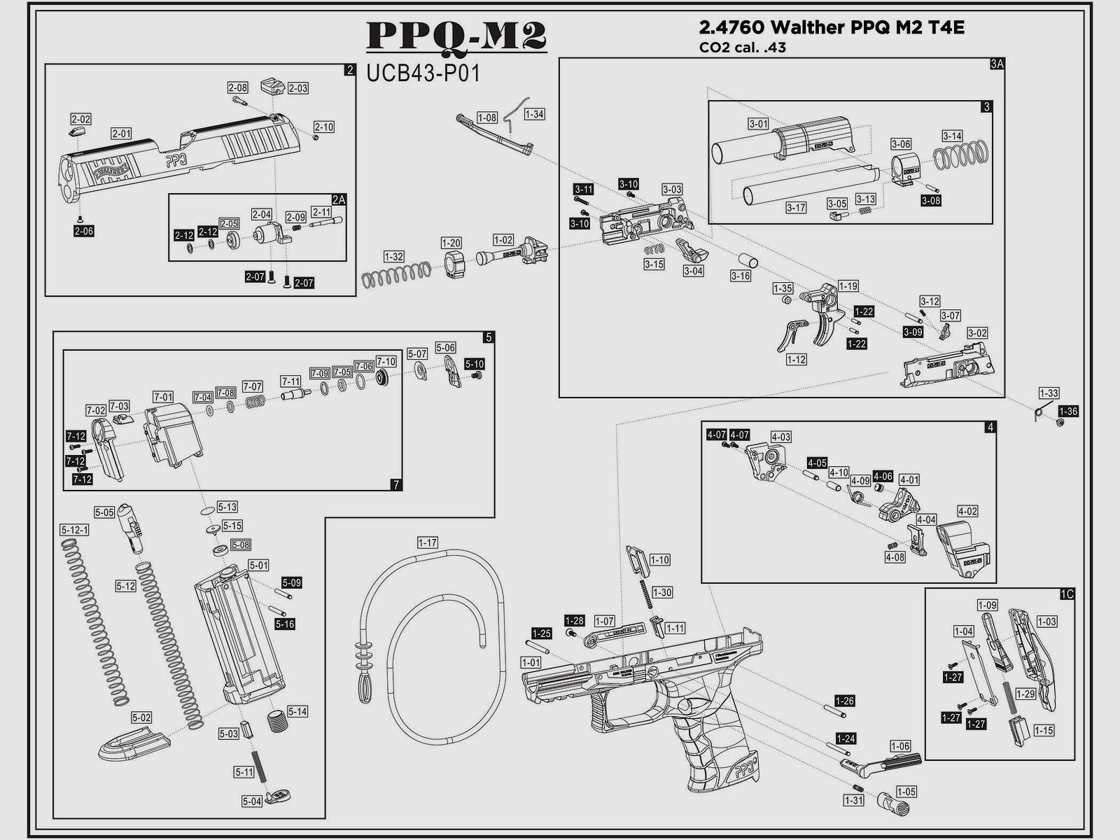Ersatzteil Umarex Ref. 2.4760.90-1 Ventil T4E PPQ M2, Bild 2 von 2