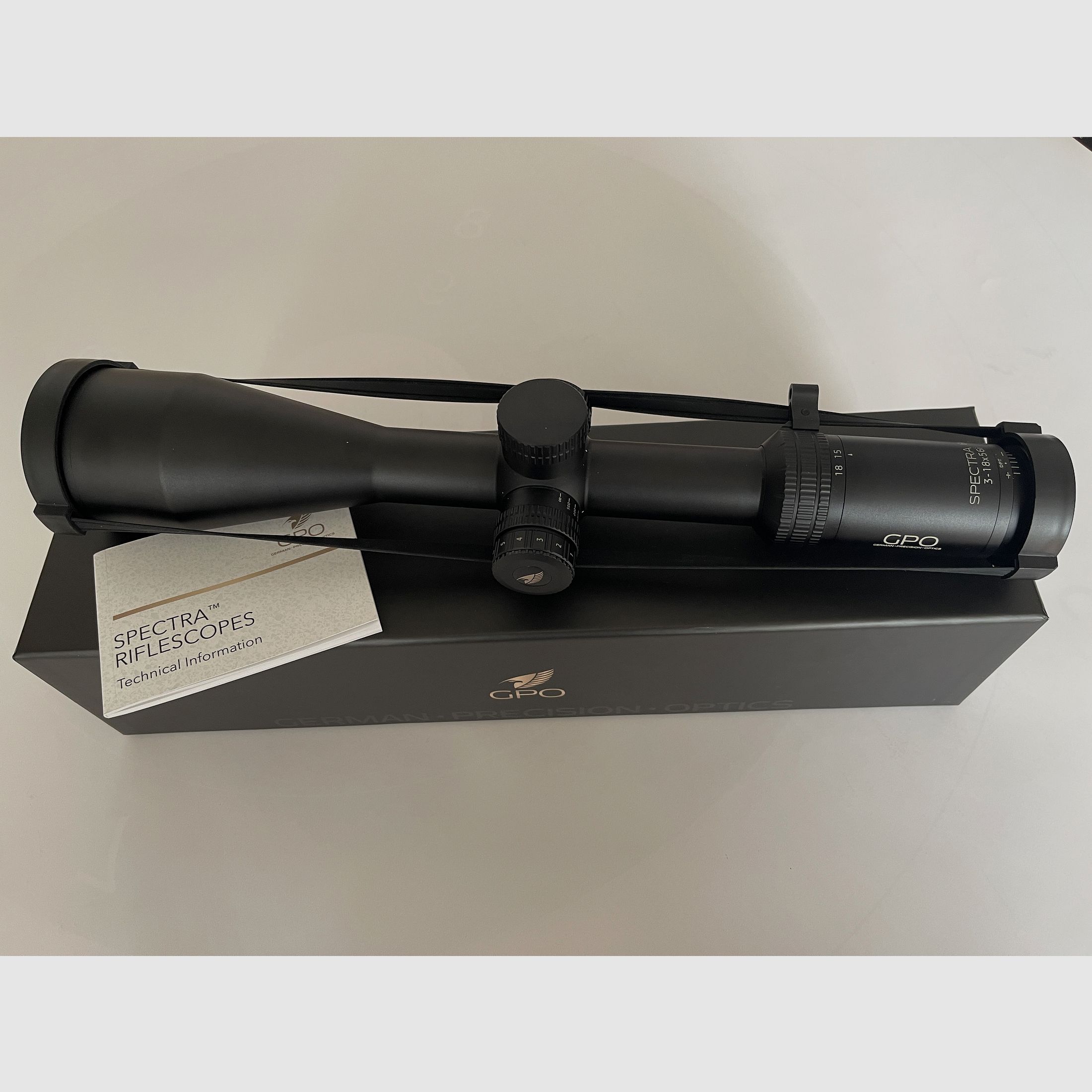 GPO Zielfernrohr Spectra 3-18x56i z krzyżem BRi