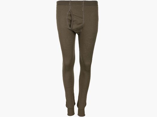Woolpower Woolpower Unterhose Long Johns 200 mit Eingriff pine green