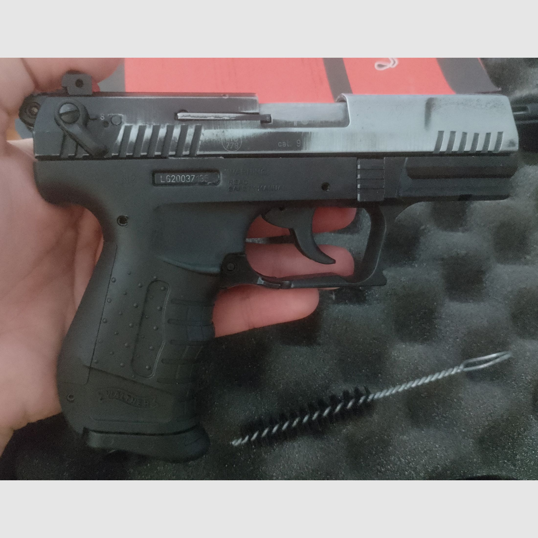 Walther P22 im PTB 778, Schreckschuss cal. 9mm PAK mit Verpackung!