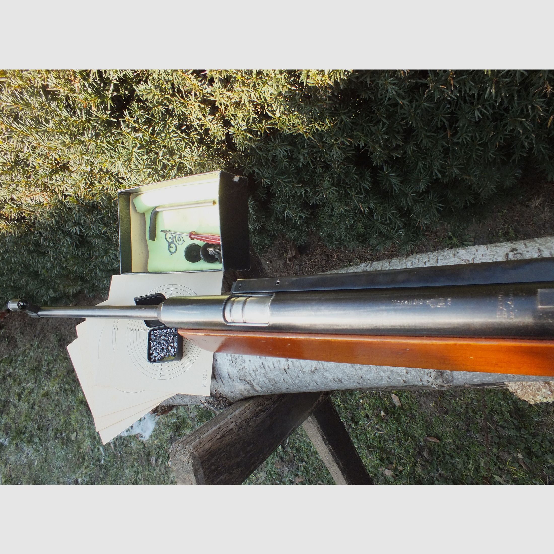 DDR-Luftdruckgewehr Haenel 312, Seitenspanner