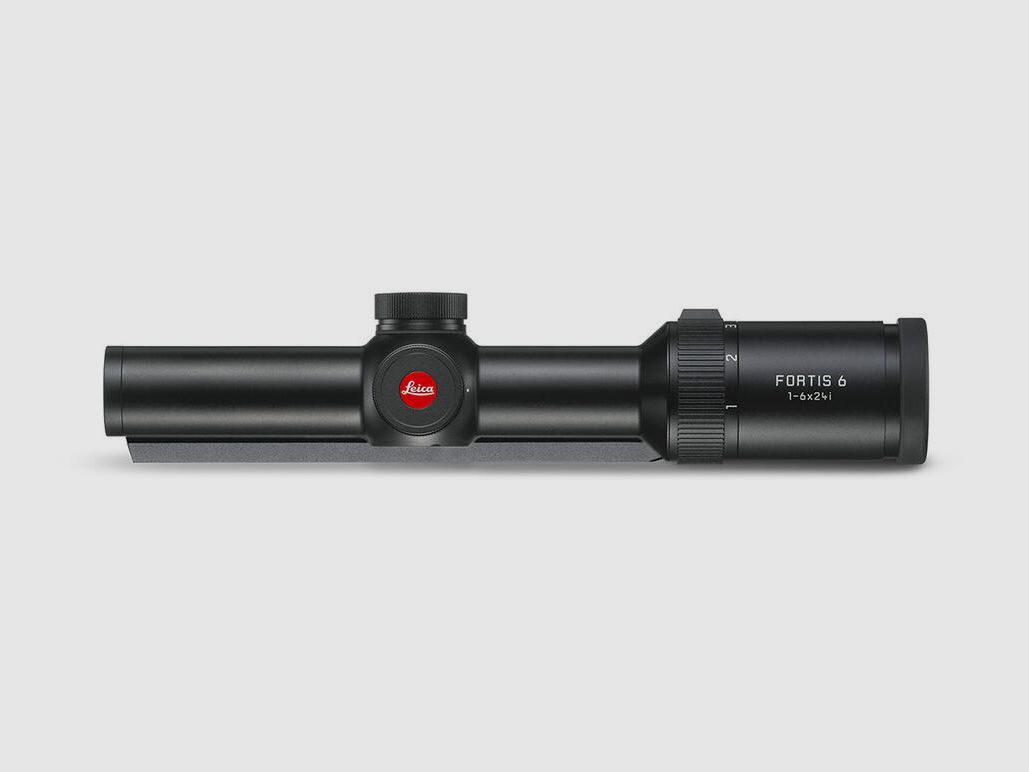 Leica Fortis 1-6x24i illuminated reticle L-4a, rail