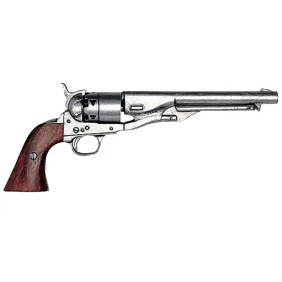 Dekorative Denix-Replik eines Revolvers 1860 Amerikanischer Bürgerkrieg