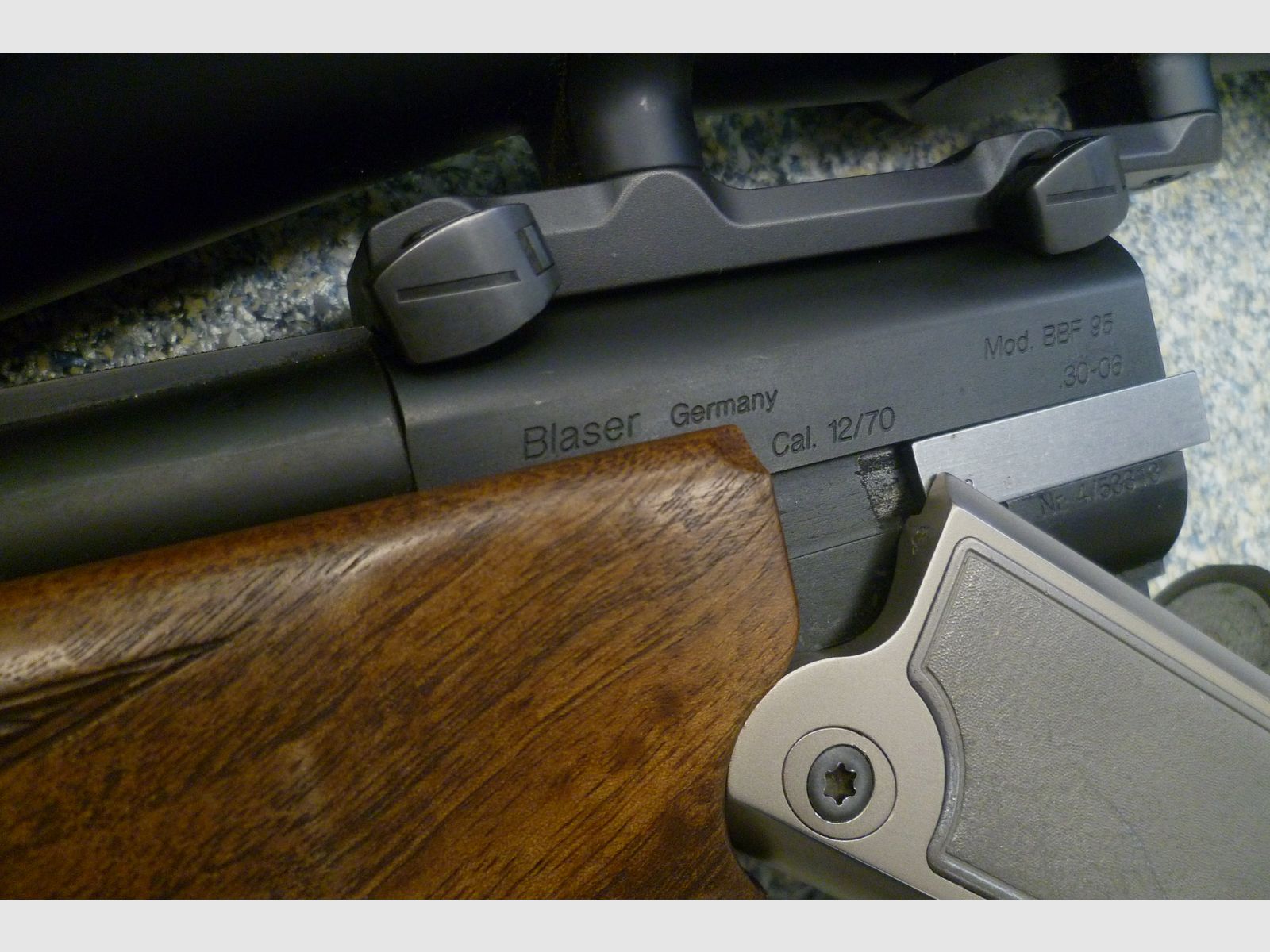 Blaser BBF 95 12/70 & .30-06 Spring.
