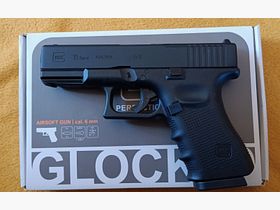 Glock 19 Gen4 MOS. Kaliber 6 mm
