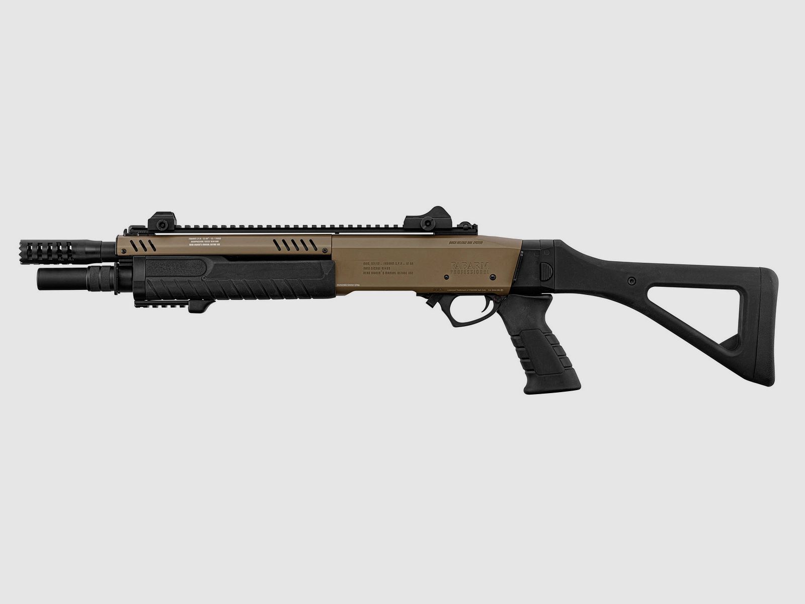 FABARM STF12 Compact FDE 6mm - Airsoft Gas Non BlowBack