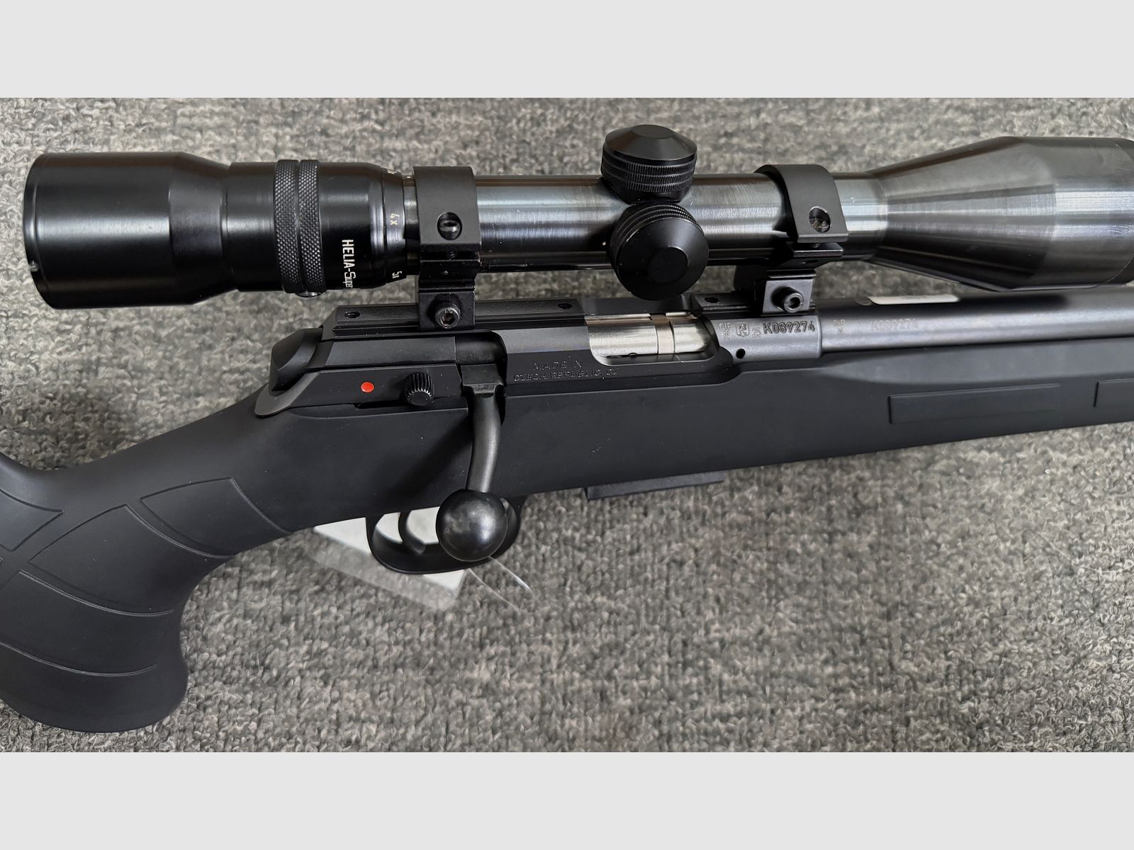 CZ 457 Synthetic .17 HMR Neuwaffe + Kahles 3-9x42 Gebraucht