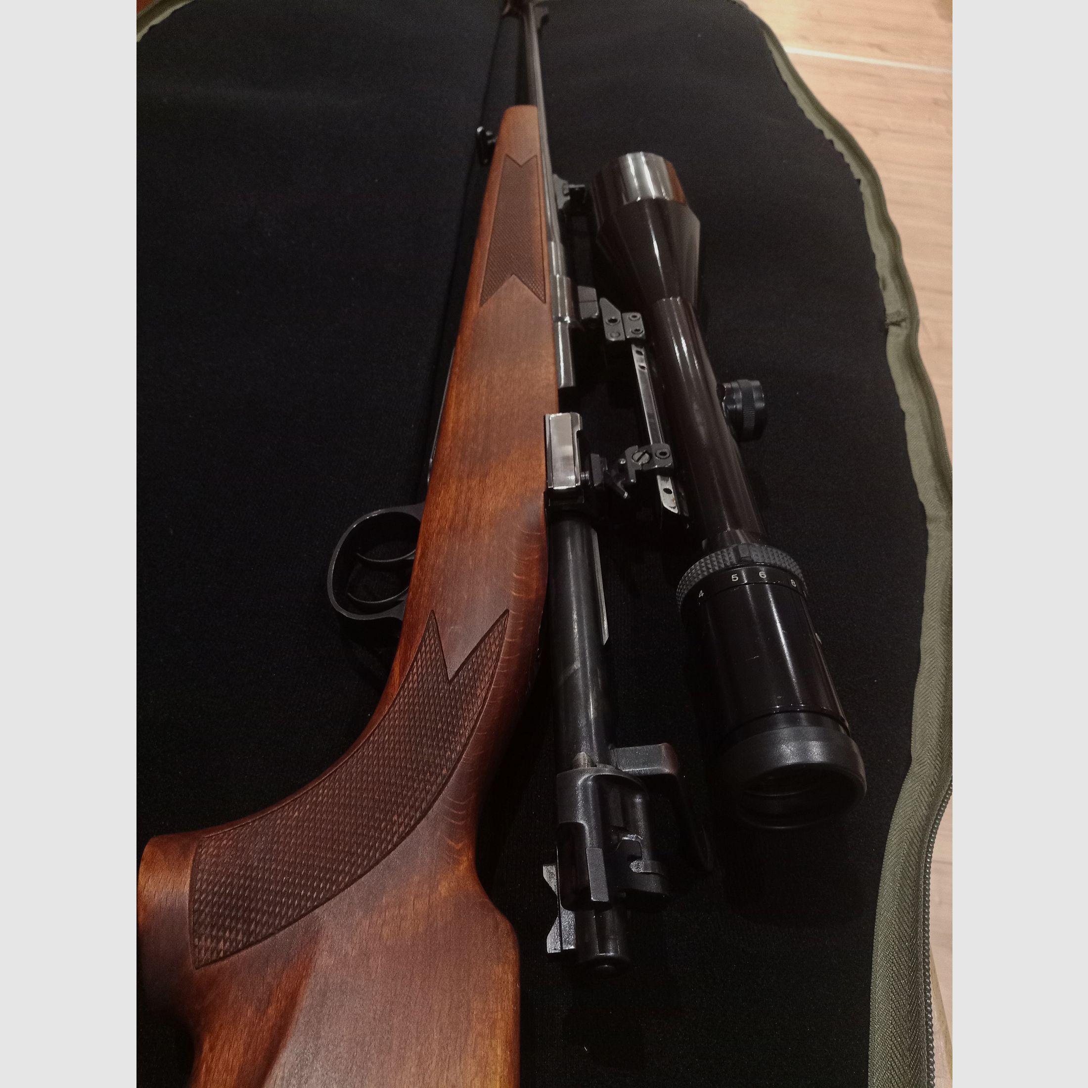 Voere Repetierbüchse Mauser 98 – .30-06 – Deutscher Stecher – Swarovski Habicht 3–12×56