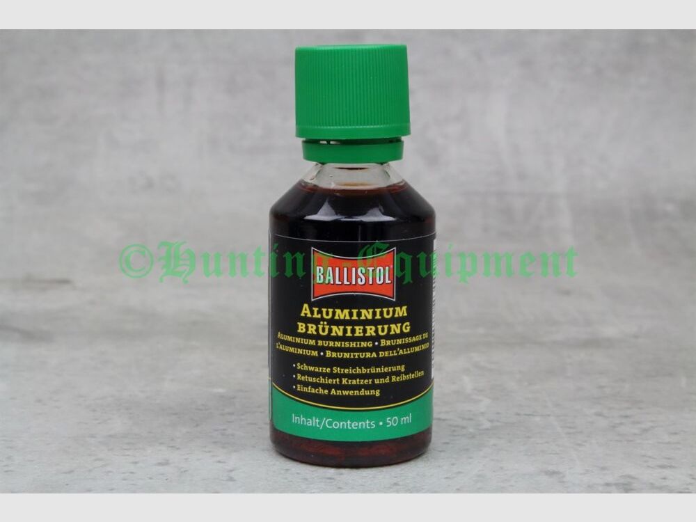 Ballistol Aluminium Brünierung