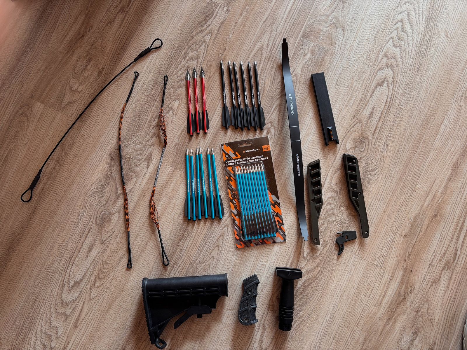 Steambow Stinger 2 AR-6 Tactical 6 disparos + accesorios, imagen 4 de 6