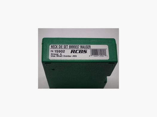 RCBS NECK DIE SET 8X57M
