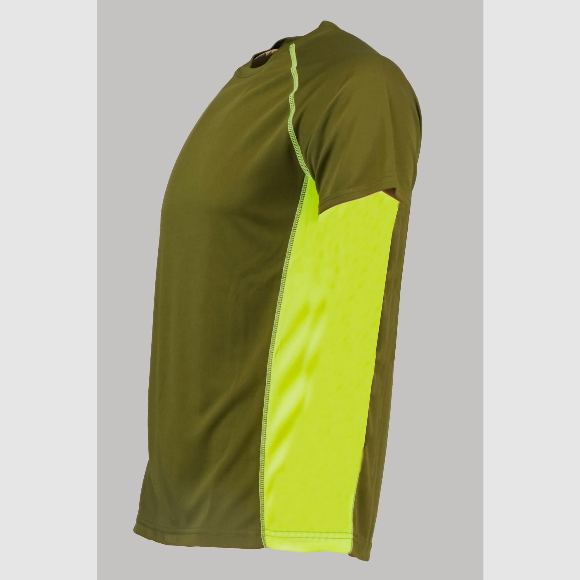 RS HUNTING T-SHIRT TECNICA B/2 ZIELONY/ŻÓŁTY, zdjęcie 9 z 15