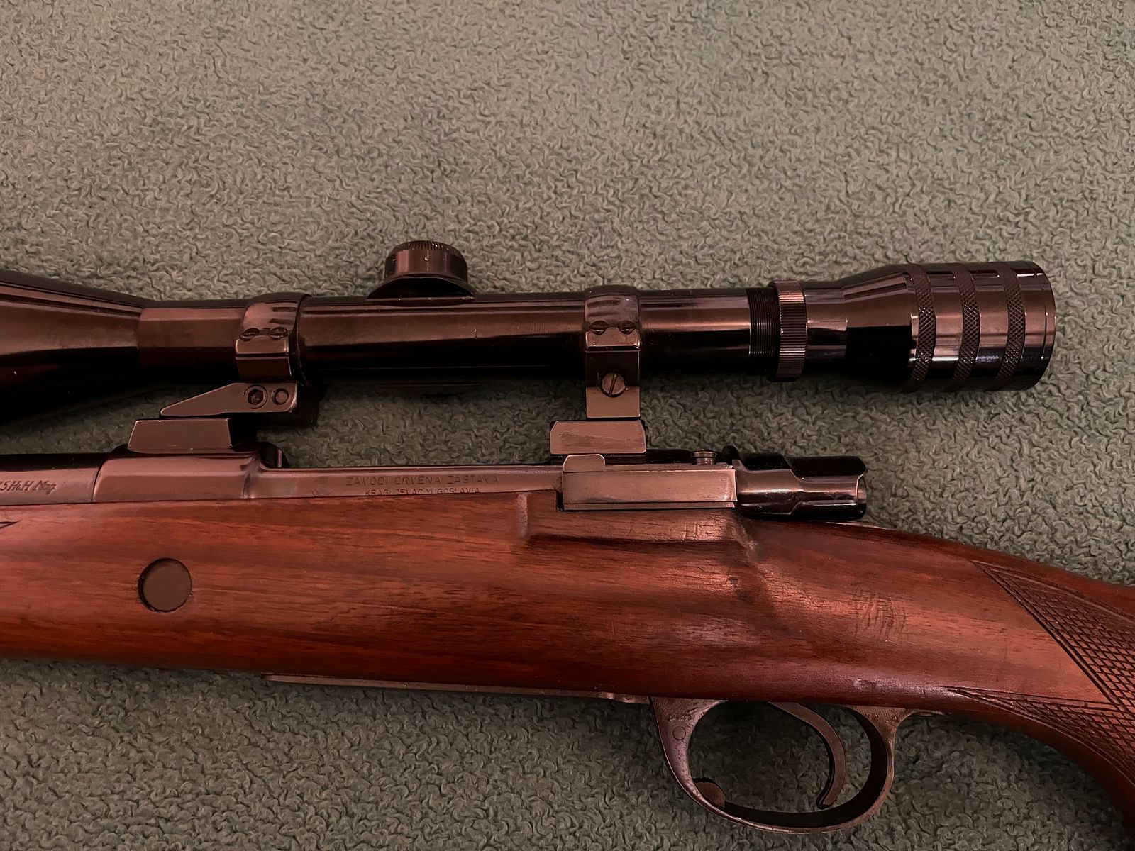 Zastava .375 Holland & Holland Magnum, System K98