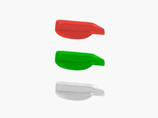 PARABELLUM WZORY WŁÓKNA OPTYCZNEGO TYPU BERETTA, BLISTER 3 SZTUKI