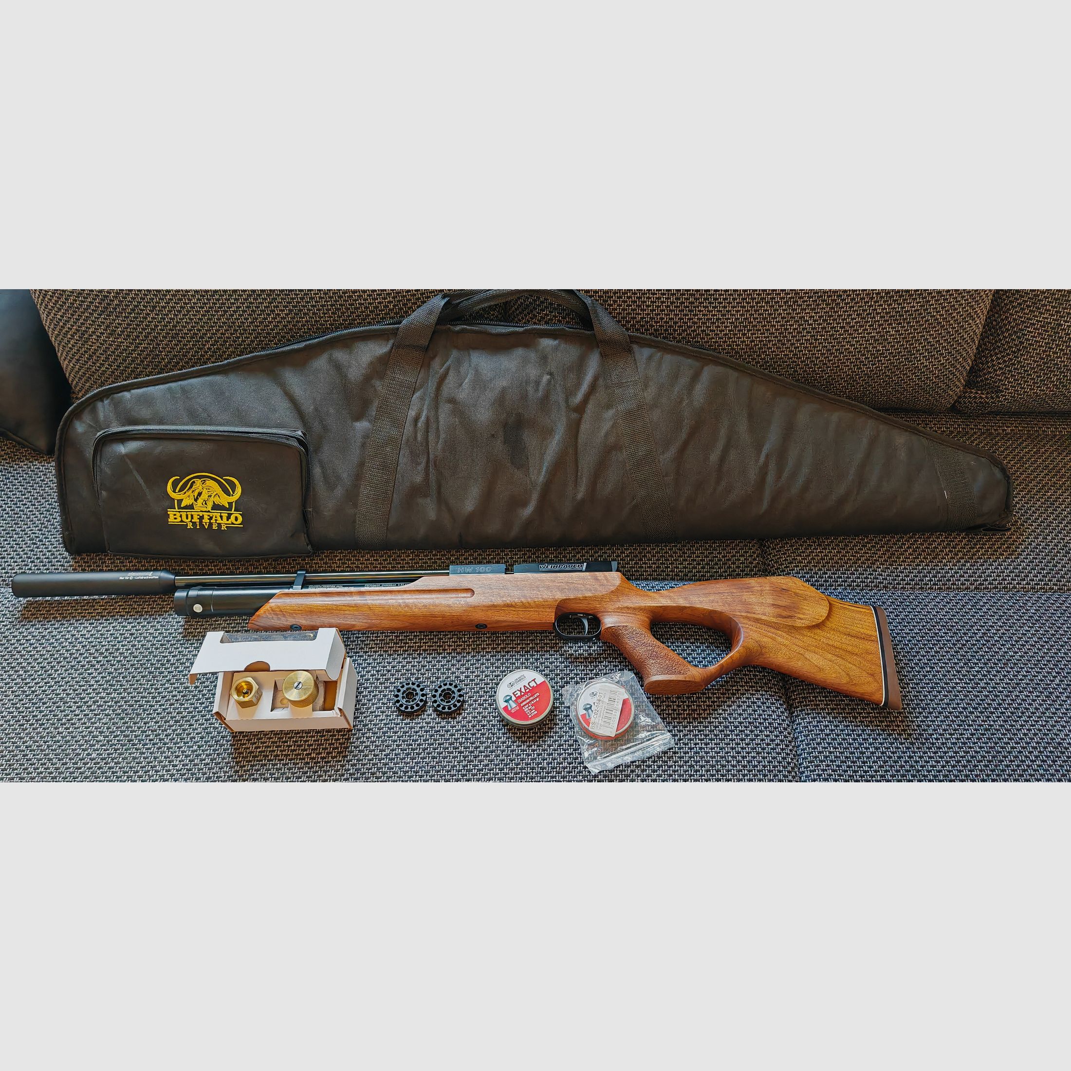 Weihrauch HW 100 T Lochschaft, wie Neu